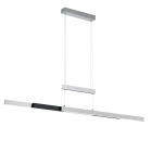 Candeeiro suspenso moderno cromo, Jessey, 45W, LED ajustável de branco quente a branco frio
