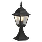 Candeeiro para exterior clássico preto, Lavina, IP44