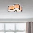 Plafon moderno antracite, Mirle