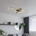 Plafon moderno latão, Hatun, 34W, LED 3000K