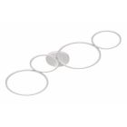 Plafon moderno branco, Robon, 37W, LED 3000K