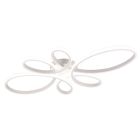Candeeiro de teto design branco, Vikash, 32W, LED 4000K, regulável em 3 níveis
