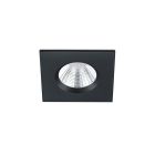 Foco de encastrar casa de banho moderno preto, Iman, 5W, LED 3000K, IP65