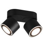 Plafon moderno preto, Jorno, 3,5W, LED 3000K