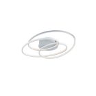 Plafon moderno branco, Sabra, 38W, LED 3000K