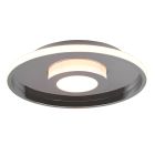 Candeeiro de teto para casa de banho moderno cromo, Kayla, 35W, LED 3000K, IP44