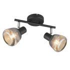 Foco de teto moderno preto, Meriem