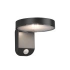 Candeeiro de parede exterior com sensor de movimento moderno antracite, Sunny, 4,5W, LED 3000K, IP44