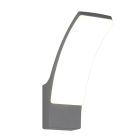 Candeeiro para exterior moderno antracite, Popke, 12,5W, LED 4000K, IP44