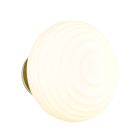 Candeeiro de parede recarregável moderno latão, Walid, 1,5W, LED 3000K, regulável em 3 níveis
