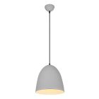 Candeeiro semiesférico moderno cinzento, Ingmar