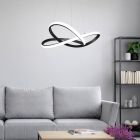 Candeeiro suspenso moderno preto, Aby, 27W, LED 3000K
