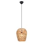 Candeeiro suspenso de rattan castanho, Lycke