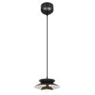 Candeeiro suspenso moderno preto, Tomislav