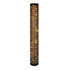 Candeeiro de pé moderno preto, Ewan, 6W, LED 3000K, com interruptor