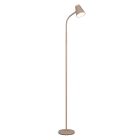 Candeeiro de pé moderno castanho, Rahul, 4,5W, LED 3000K, com interruptor