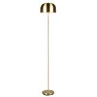 Candeeiro de pé recarregável moderno latão, Dustin, 2,5W, LED 3000K, regulável em 3 níveis
