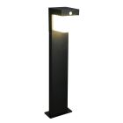 Candeeiro de pé exterior solar moderno preto, Kadija, 5,5W, LED 4000K, IP44