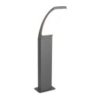 Candeeiro para exterior moderno antracite, Popke, 12,5W, LED 4000K, IP44