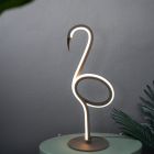 Candeeiro de mesa design preto, Puk, 6W, LED 3000K, com interruptor