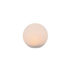 Foco de jardim solar moderno branco, Yavuz, 0,5W, LED RGBW, IP67, com comando à distância