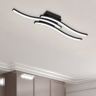Plafon moderno preto, Go, 5W, LED 3000K
