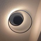 Plafon moderno toupeira, Sassandra, 22W, LED 3000K, regulável em 3 níveis