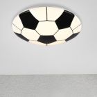 Plafon quarto infantil moderno branco, Fabiola, 12W, LED 3000K