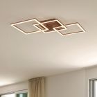 Plafon moderno castanho, Margaux, 31W, LED 3000K