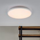 Plafon moderno branco, Celine, 20W, LED 4000K, regulável em 3 níveis