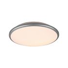 Plafon moderno cinzento, Celine, 20W, LED 3000K, regulável em 3 níveis