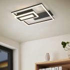 Plafon design preto, Shun, 22W, LED 3000K