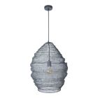 Candeeiro suspenso preto industrial, Lida