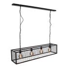 Candeeiro suspenso preto industrial, Redox