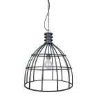 Candeeiro suspenso preto industrial, Dendor