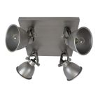 Foco de teto cinzento industrial, Redon