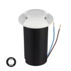 Foco de encastrar para o chão branco moderno, Marcus, 1W, LED 6500K, IP67