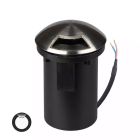 Foco de encastrar para o chão prateado moderno, Marcus, IP67