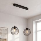 Candeeiro suspenso preto industrial, Wiro