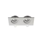 Foco de encastrar branco moderno, Bredal