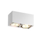 Aplique de teto branco moderno, Harup