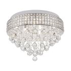 Plafon cromo design, Mitzy