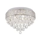 Plafon cromo design, Mitzy