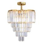 Candeeiro de teto dourado design, Kajol