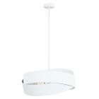 Candeeiro suspenso branco moderno, Tanno
