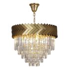 Candeeiro suspenso dourado design, Jetske