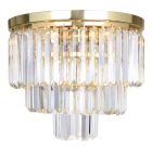Candeeiro de teto dourado design, Kajol