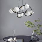 Candeeiro suspenso branco moderno, Moritz