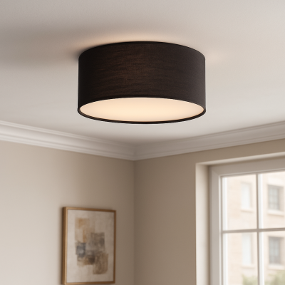 Plafon preto de tecido, Mendy