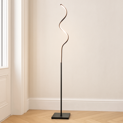 Candeeiro de pé branco design, Giorgio, 11W, LED 3000K